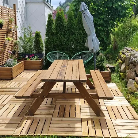 F2* * * 80m Du Avec Vue+terrasse+proche Centre شقة *