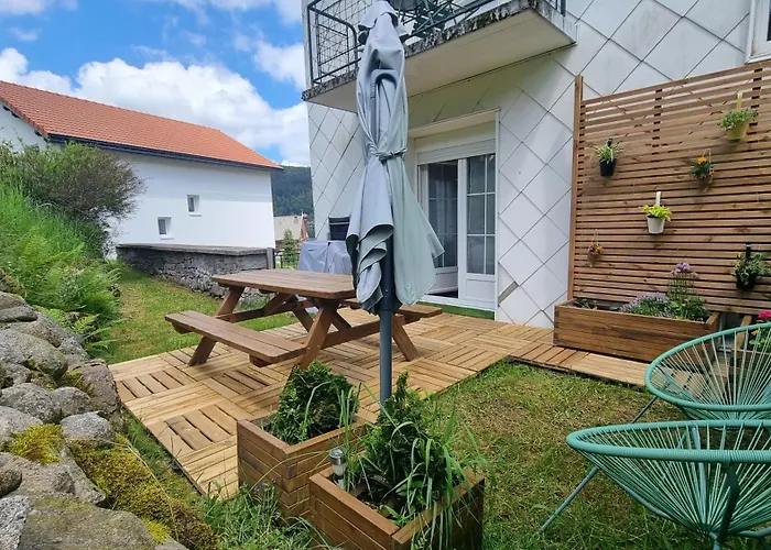 F2* * * 80m Du Avec Vue+terrasse+proche Centre Жерарме