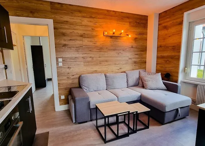 Апартаменты F2* * * 80m Du Avec Vue+terrasse+proche Centre Жерарме